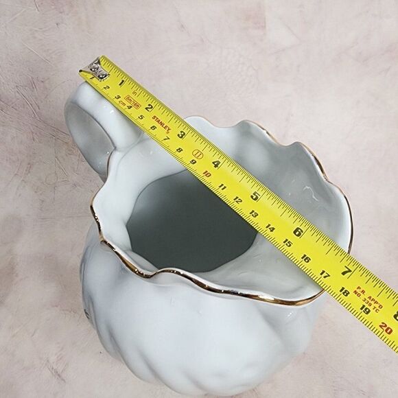 Formalities By Baum Bros. 10" Tall Anemone Collection Floral Pitcher Purple - Picture 5 of 13